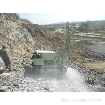 Plataforma de perforación rotatoria de la mina de carbón de oro sobre orugas
